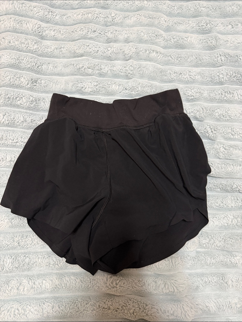 CRZ YOGA Black High-Rise Athletic Shorts